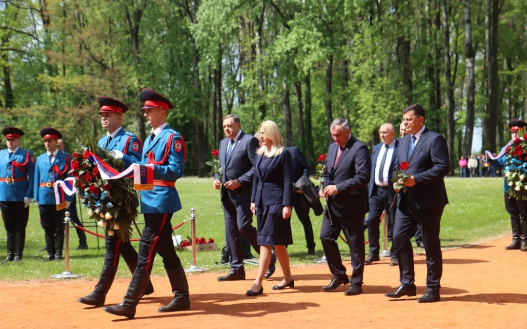 Предсједница Републике Српске присуствовала обиљежавању Дана сјећања на жртве усташког злочина – геноцида у концентрационом логору Јасеновац и његовом највећем стратишту Доњој Градини