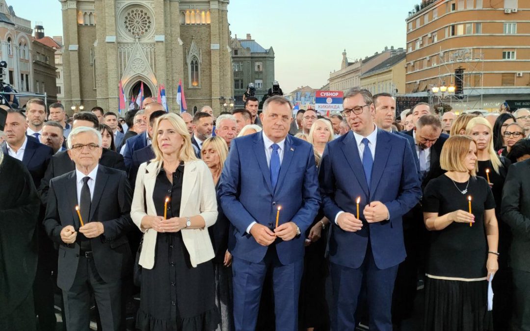 Предсједница Републике Српске присуствовала обиљежавању Дана сјећања на све страдале  и прогнане Србе  у оружаној акцији „Олуја“