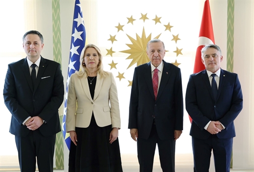 Чланови Предсједништва БиХ боравили су у радној посјети Републици Турској, на позив предсједника Републике Турске Реџепа Таипа Ердоана