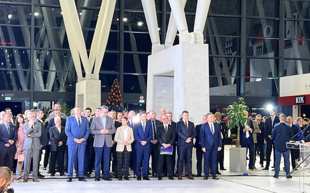 Одржана свечана церемонија отварања жељезничке станице Београд центар у Прокопу