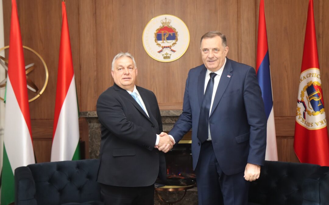 Одржан тет-а-тет састанак предсједника Додика и премијера Орбана