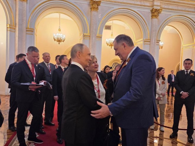 Предсједник Републике Српске састао се са предсједником Руске Федерације