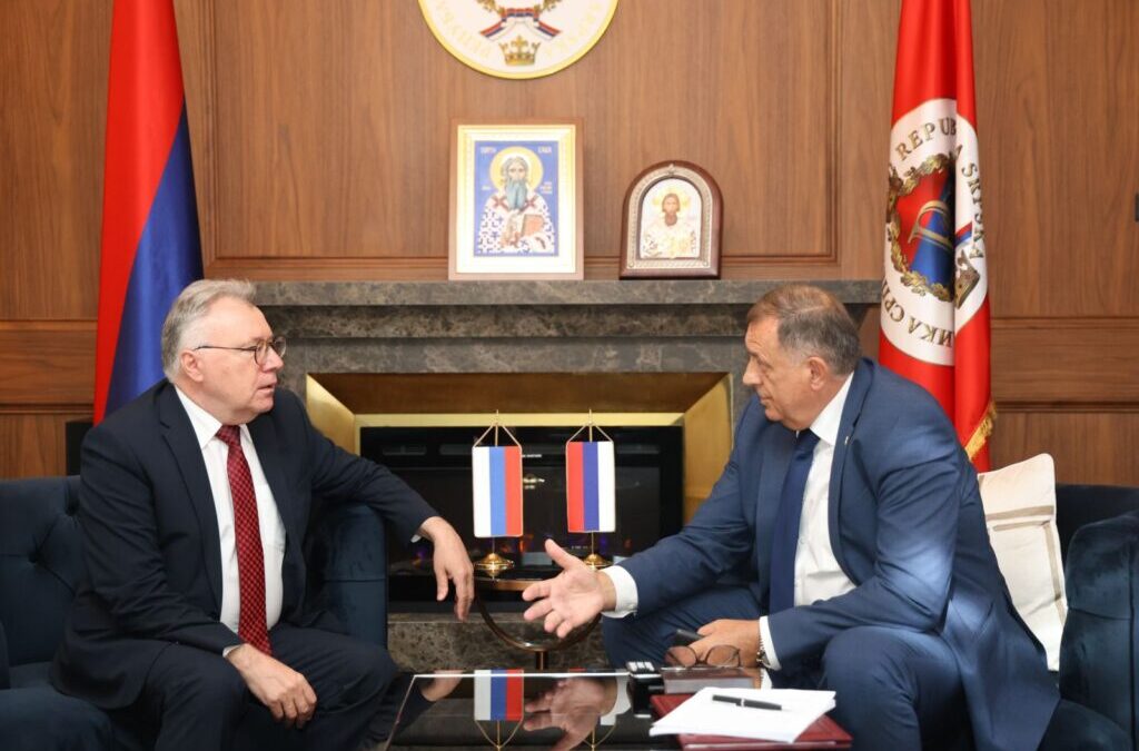 Предсједник Републике Српске разговарао са амбасадором Руске Федерације у БиХ