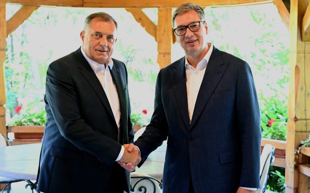Састанак предсједника Републике Српске и Србије