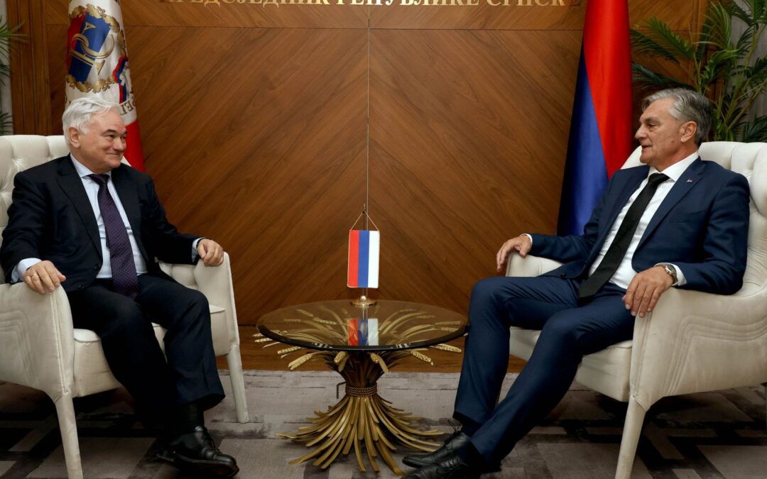 Предсједник Републике Српске разговарао с амбасадором Њемачке у БиХ